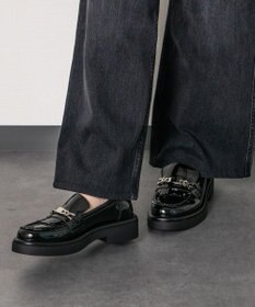 Bridget Birkin 【Round About】チェーンビットタッセルローファー