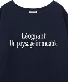 Green Parks 七分袖ロゴ裏毛プルオーバー