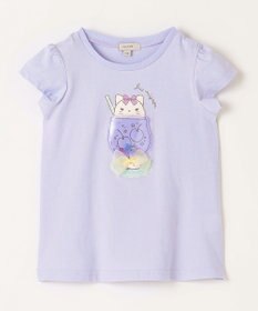 ANY KIDS シャラシャラ ビーズ入り Tシャツ