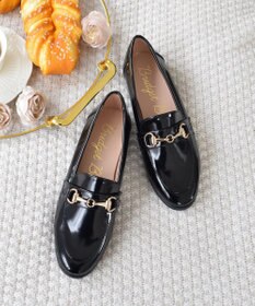 Bridget Birkin 【Bridget Birkin】シンプルビットデザインローファー