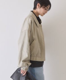 AMERICAN HOLIC 襟付きショート丈ブルゾン