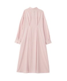 Green Parks イージーケア抜け衿ウエストタックシャツワンピース