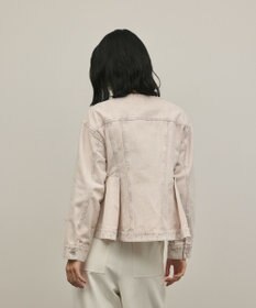 GRACE CONTINENTAL ペプラムデニムジャケット