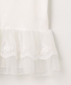 ANY KIDS 【洗濯機可能/吸汗速乾】裾レース ドライタッチ キャミソール