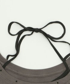 WEGO ハトメレイヤードグラフィックT