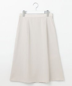 自由区 【セットアップ対応・UVカット・接触冷感・洗える】ライトストレッチフレア スカート