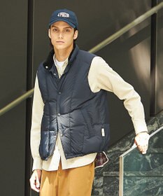 J.PRESS MEN ナイロンワッシャータフタ ダウンベスト