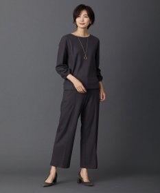 J.PRESS LADIES L 【イージーケア】ウールスムースジャージー カットソー