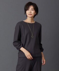 J.PRESS LADIES L 【イージーケア】ウールスムースジャージー カットソー