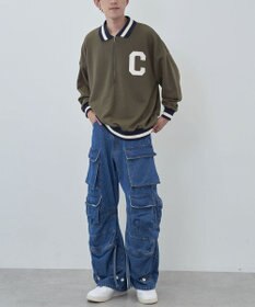 CRAFT STANDARD BOUTIQUE 【ユニセックス】裏毛ハーフジップスウェット