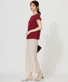 ANY SIS S ケープディテール カットソー