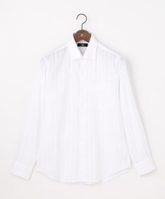 JOSEPH ABBOUD 【リネンブレンド】コットンリネン ボイルコード シャツ