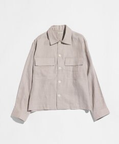 LENO LINEN WORK SHIRTS《UNISEX》リネンワークシャツ