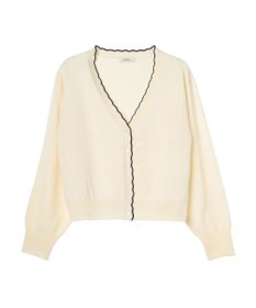 earth music&ecology ちびスカラップカーディガン