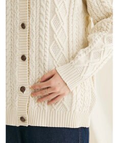 CRAFT STANDARD BOUTIQUE リサイクルポリエステルケーブルカーディガン