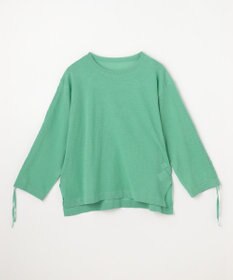 ANY L シアーシャーリングスリーブニット