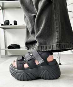 WEGO 厚底ベルトスポーツサンダル