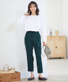 ANY 【ストレッチ/ウエストゴム】イージーケア美脚 パンツ