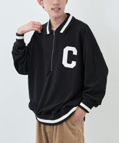 CRAFT STANDARD BOUTIQUE 【ユニセックス】裏毛ハーフジップスウェット