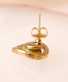 Tiaclasse 【金属アレルギー対応】 一粒クリスタルサークルピアス