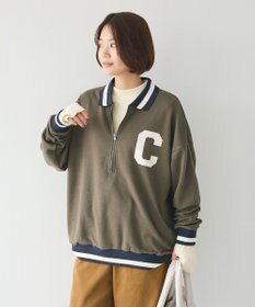 CRAFT STANDARD BOUTIQUE 【ユニセックス】裏毛ハーフジップスウェット