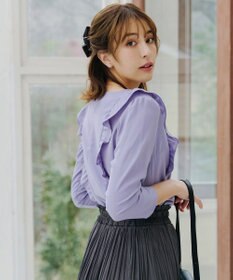 Tiaclasse 配色リボンバレッタ