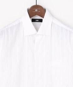 JOSEPH ABBOUD 【リネンブレンド】コットンリネン ボイルコード シャツ