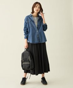 ANY オーバーデニムシャツ