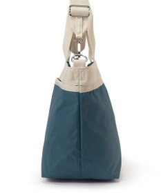 LeSportsac BUCKET TOTE/ブルーインディゴ/ベージュ