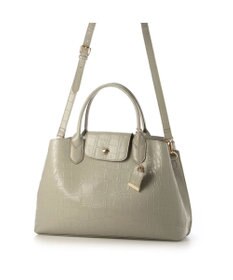 UNBILLION perche ゴートユーティリティヒネリかぶせA4トート