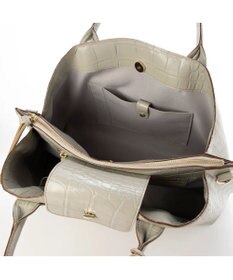 UNBILLION perche ゴートユーティリティヒネリかぶせA4トート