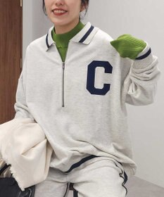 CRAFT STANDARD BOUTIQUE 【ユニセックス】裏毛ハーフジップスウェット