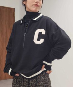 CRAFT STANDARD BOUTIQUE 【ユニセックス】裏毛ハーフジップスウェット