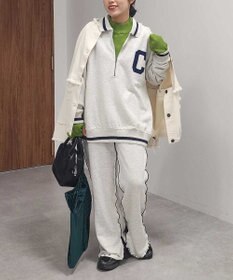 CRAFT STANDARD BOUTIQUE 【ユニセックス】裏毛ハーフジップスウェット