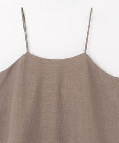 ANY 【2SET/洗濯機可】テックリネンキャミソール×パンツセットアップ