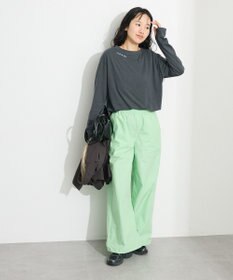 CRAFT STANDARD BOUTIQUE ラメ天竺刺繍ロンTEE