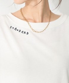 CRAFT STANDARD BOUTIQUE ラメ天竺刺繍ロンTEE