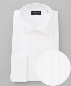 GOTAIRIKU 【WEAR BLACK】ブザム比翼ウィングカラー ドレスシャツ