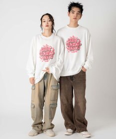 WEGO 【ユニセックス着用ITEM/SMLサイズ展開】アソートグラフィックプルオーバー（2）
