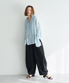 YECCA VECCA コクーンドレープワイドパンツ