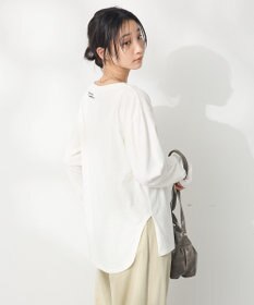 CRAFT STANDARD BOUTIQUE ラメ天竺刺繍ロンTEE