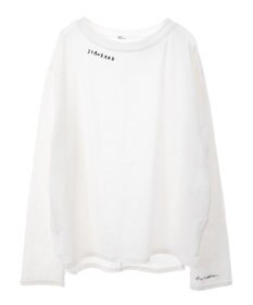 CRAFT STANDARD BOUTIQUE ラメ天竺刺繍ロンTEE