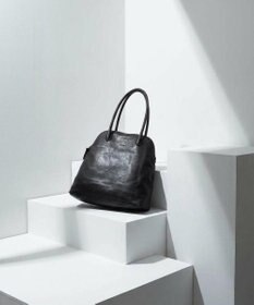 FOLNA RD ソフトレザーブガッティボストンバッグL-SIZE