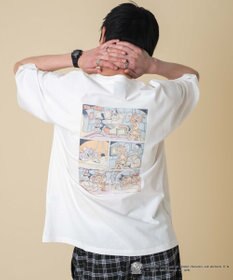 WEGO 【新柄追加/ユニセックス着用アイテム/SMLサイズ展開】TOMandJERRYグラフィックT（S）