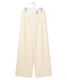ICB 【先行予約】ウォッシャブルウールサキソニー ワイドパンツ