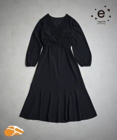 earth music&ecology ＳＥＴ２点カシュクールプルオーバー＋キャミワンピース