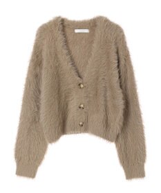 Green Parks ・Ｐｅｔｉｔ　Ｆｌｅｕｒ　シャギーニットカーディガン