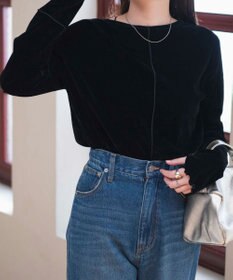 WEGO シアーベロアトップス