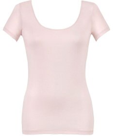 Wing インナー 【綿の贅沢オーガニック】 オーガニックコットン混素材 薄くて軽い ２分袖 EL1256 ウイング／ワコール