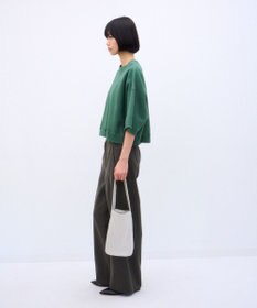 ATON NATURAL DYED URAKE | オーバーサイズハーフスリーブスウェット